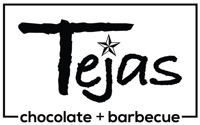 Tejas Chocolate + Barbecue logo, Game Sponsor for Bags & Bingo